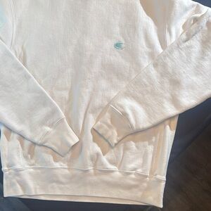 Champion White Crewneck Sweater